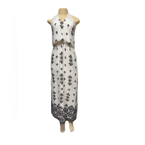 White House Black Market Dresses & Skirts - White House Black Market Halter Maxi Sundress